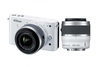 Nikon 1 J2 m/10-30+30-110 Hvit