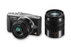 Panasonic Lumix GF6 m/14-42 + 45-150 Sort