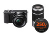 Sony NEX-3N m/16-50 + 55-210mm Sort