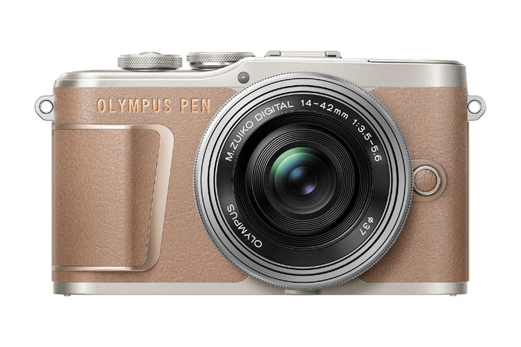 Olympus PEN E PL10 Brun + 14 42mm f3.5 5.6 | CEWE Japan Photo Olympus PEN E PL10 brun Kamerahus brun Foto.no