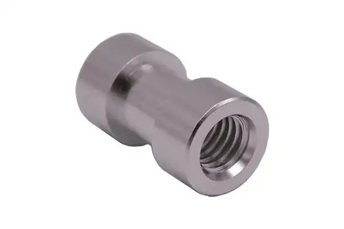 Caruba Spigot Adapter 1/4" female - 3/8" female (28mm) aluminium