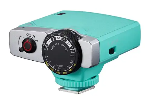Godox LUX Junior Retro Kamerablits Blå