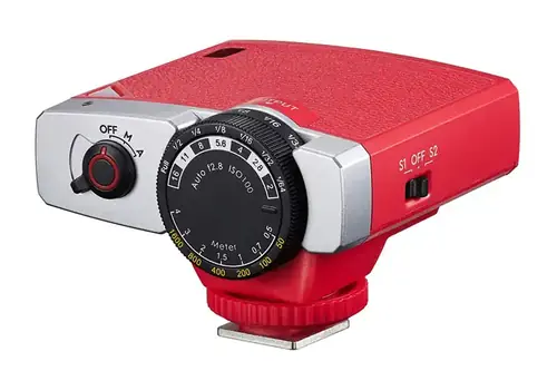 Godox LUX Junior Retro Kamerablits Rød