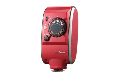 Godox LUX Senior Retro Kamerablits Rød