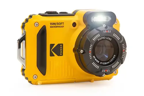 Kodak PIXPRO WPZ2 Vanntett Kompaktkamera Gul
