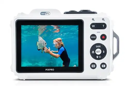 Kodak PIXPRO WPZ2 Vanntett Kompaktkamera Hvit