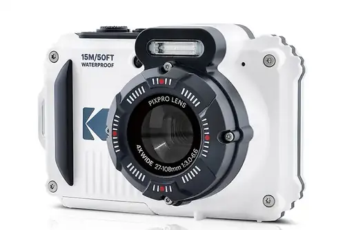 Kodak PIXPRO WPZ2 Vanntett Kompaktkamera Hvit