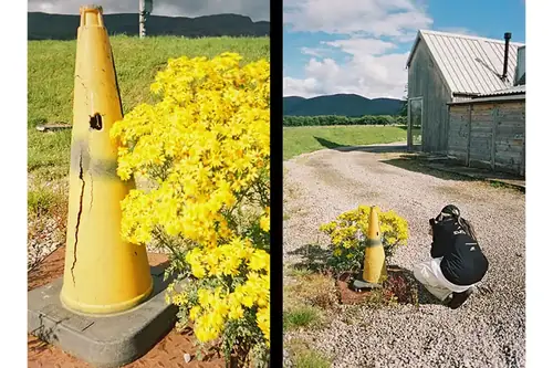 Kodak EKTAR H35N Halvformatskamera Oransje