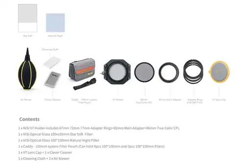 NiSi Night Kit 100mm System V7
