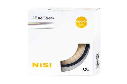 NiSi Allure Streak Orange 2mm 82mm