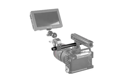 SmallRig 2457 Quick Release Wooden Grip for Z CAM E2 Series Cameras