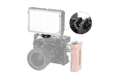 SmallRig 2260 Cold Shoe Mount Adapter with Anti-off Button