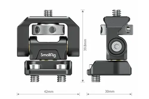 SmallRig 2904 Swivel and Tilt Adjustable Monitor Mount with Screws Mount
