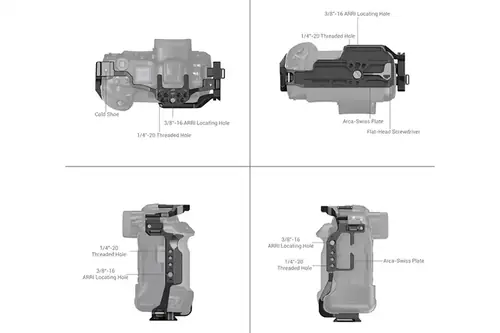SmallRig 3884 Camera Cage for Canon EOS R3