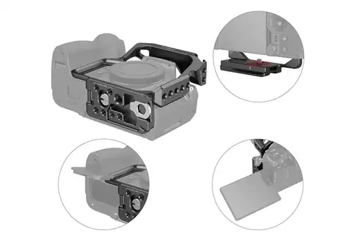 SmallRig 3948 Camera Cage for OM System OM-1