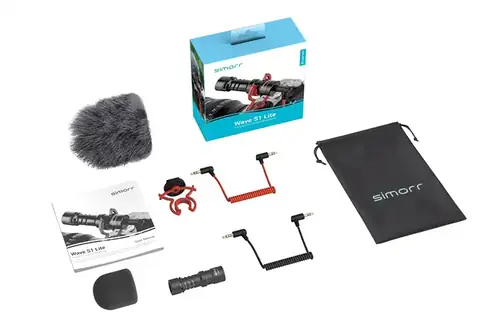 SmallRig 3452 simorr Wave S1 Lite Compact On-Camera Microphone