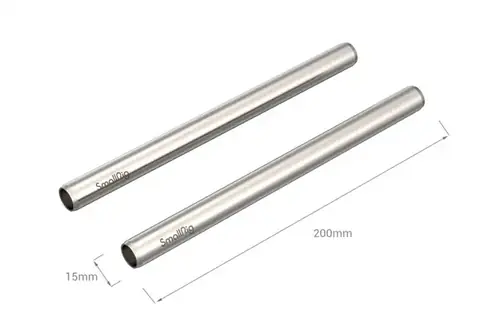 SmallRig 3683 15mm Stainless Steel Rod 20cm