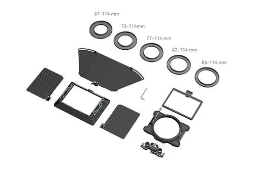 SmallRig 3641 Multifunctional Modular Matte Box (Φ114mm) Basic Kit