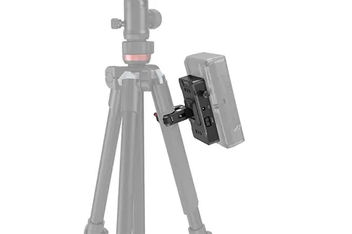 SmallRig 3497 V Mount Battery Adapter Plate (Basic Version) with Crab-Shaped Clamp
