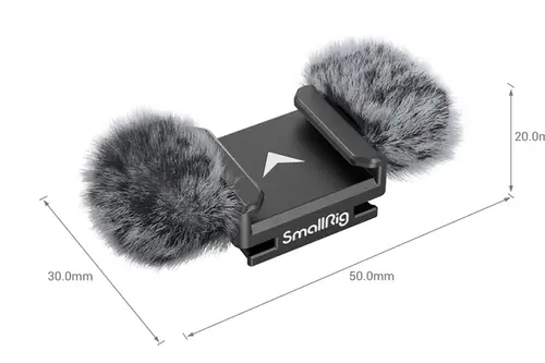 SmallRig 3859 Windsheild with Cold Shoe Adapter for Nikon Z 30