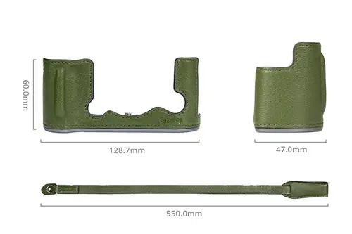 SmallRig 4711 Læretui Kit for Fujifilm X-T50 Grønn