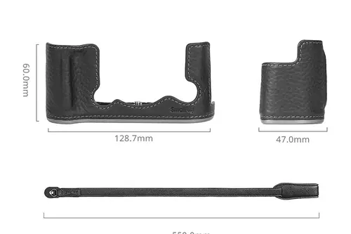 SmallRig 4709 Læretui Kit for Fujifilm X-T50 Sort