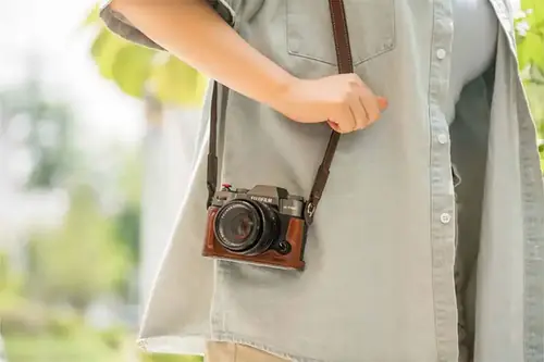 SmallRig 4710 Læretui Kit for Fujifilm X-T50 Brun