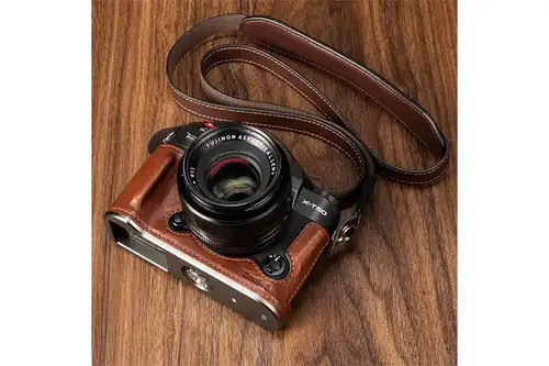 SmallRig 4710 Læretui Kit for Fujifilm X-T50 Brun