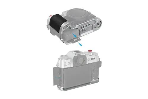SmallRig 4713B L-Shape Grip for Fujifilm X-T50 Sølv
