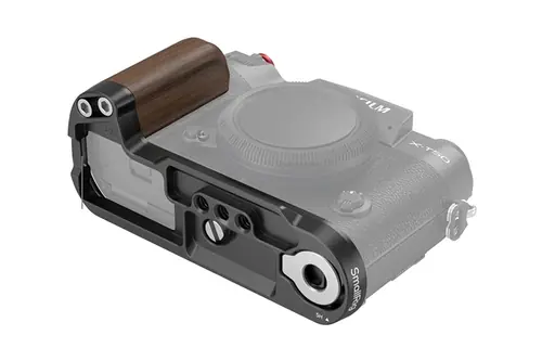 SmallRig 4784C Wooden L-Shape Grip for Fujifilm X-T50 Sort
