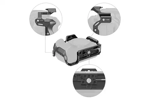 SmallRig 4978 Cage for Canon EOS R5 Mark II