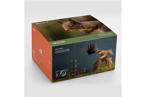 Sony A6700 Wildlife Bundle + 16-50mm og 70-350mm