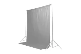 Caruba Achtergronddoek 2x3m Grijs