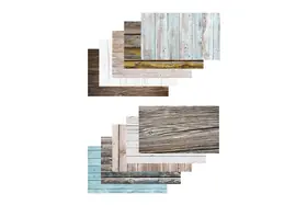 Caruba Backdrops Wood 10 Pack 5x2 Flat Lays