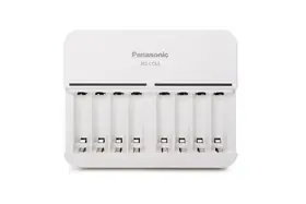 Panasonic eneloop Lader BQ-CC63 til 8x AA/AAA batterier