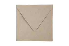 FOCUS ENVELOPE 160X160 BROWN 120G 50 PCS