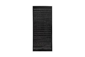 FOCUS STICKERS BLACK LETTERS SMALL COMMONER