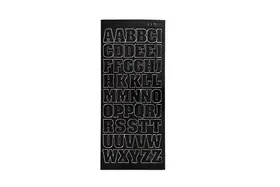 FOCUS STICKERS BLACK LETTERS LARGE UPPERCASE