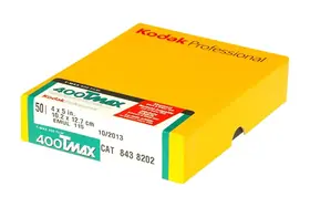 KODAK T-MAX 400 4X5 50 SHEETS