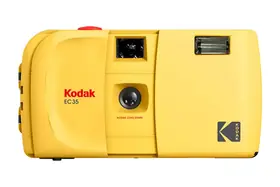 Kodak Gjenbrukskamera EC35 Gul m/ film