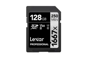 Lexar SDXC Pro 1667X 250MB/s 128GB