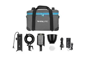 NANLITE FORZA 60B BI-COLOR W/BOWENS ADAPTER & BATTERY HANDLE