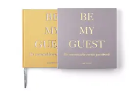 Printworks Guest Book Beige/Yellow