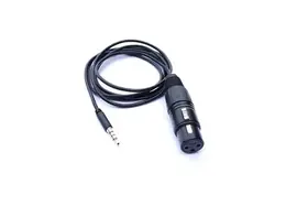 Pulse Mikrofon Kabel 5M XLR/F-TRS 3,5mm