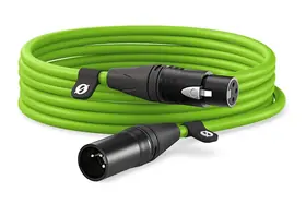 Røde XLR Kabel 6m Grønn