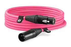 Røde XLR Kabel 6m Rosa