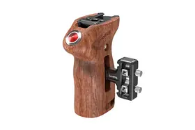 SMALLRIG 3323 SIDE HANDLE WOOD WITH START/STOP REMOTE TRIGGER