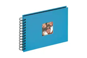 Walther Fun Wire-O 23x17 Ocean Blue