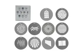 NANLITE FM MOUNT PROJECTION ATTACHMENT GOBO SET 1
