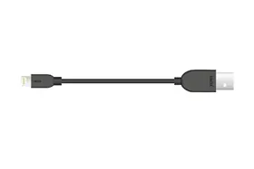 iMedia Kabel USB-Lightn 1.0m Svart